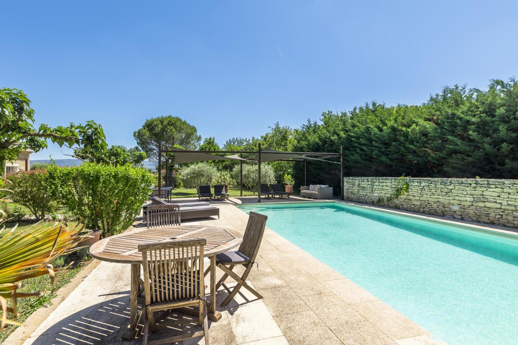 Mas Oréa côté piscine Gordes Exterior foto